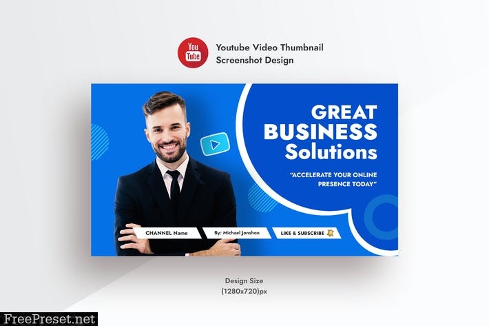 Corporate & Business AD YouTube Video Thumbnail 8EQ6P6Z