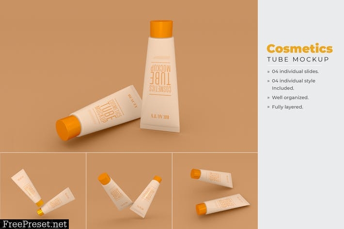 Cosmetics Tube Mockup - Vol 02 7DV9KLC