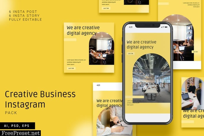 Creative Business Instagram Pack VTTBEHA