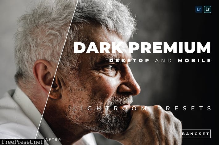 Dark Premium Desktop and Mobile Lightroom Preset