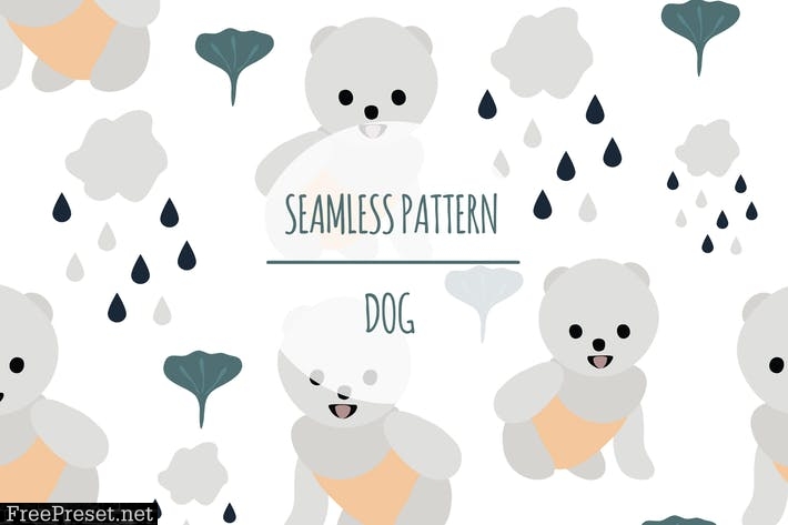 Dog – Seamless Pattern PPKNEQ4