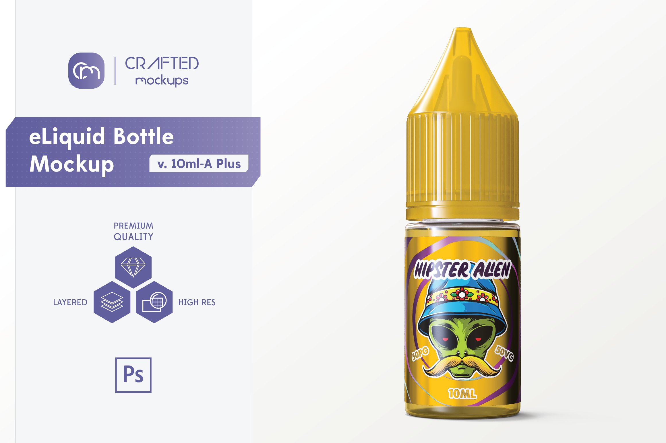 eLiquid Bottle Mockup v. 10ml-A Plus 5928918