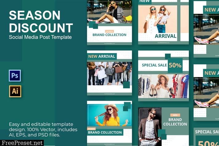 Fashion Social Media Template LPGJ6GR