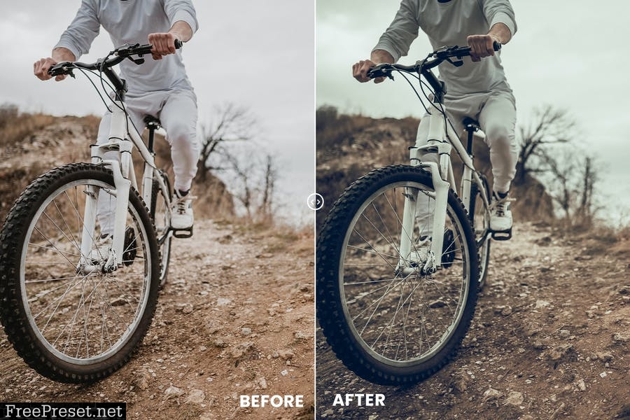 Film Look Effect Action & Lightroom Preset