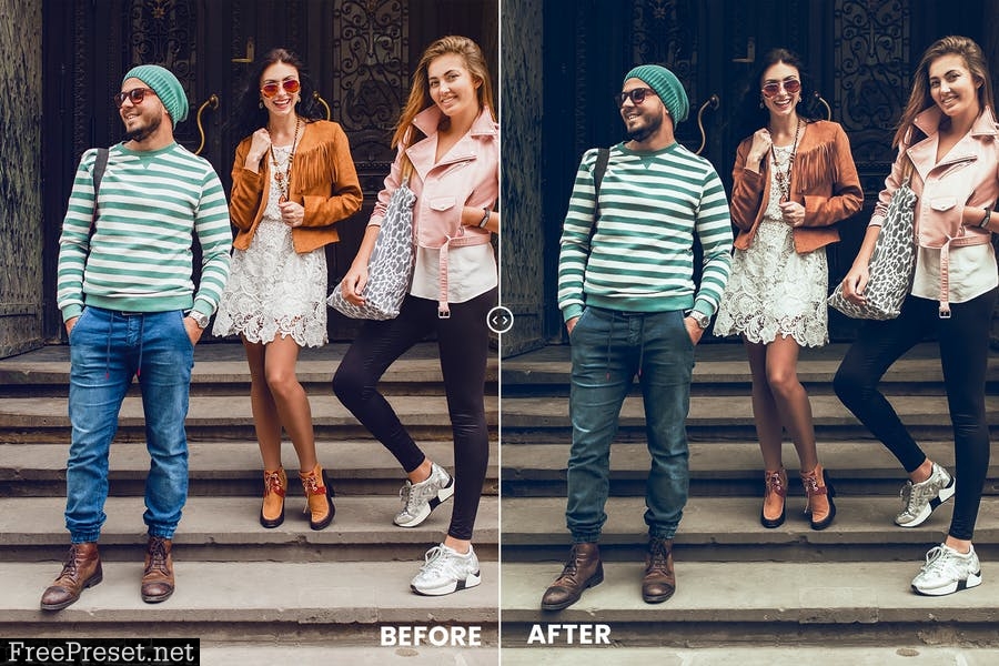 Film Look Effect Action & Lightroom Preset