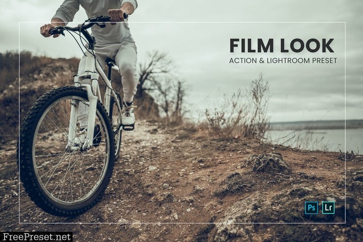 Film Look Effect Action & Lightroom Preset