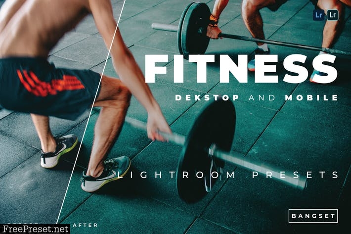 Fitness Desktop and Mobile Lightroom Preset