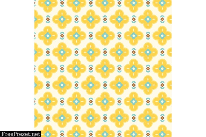 Flat Scandinavian Pattern Design ZUZF9A3