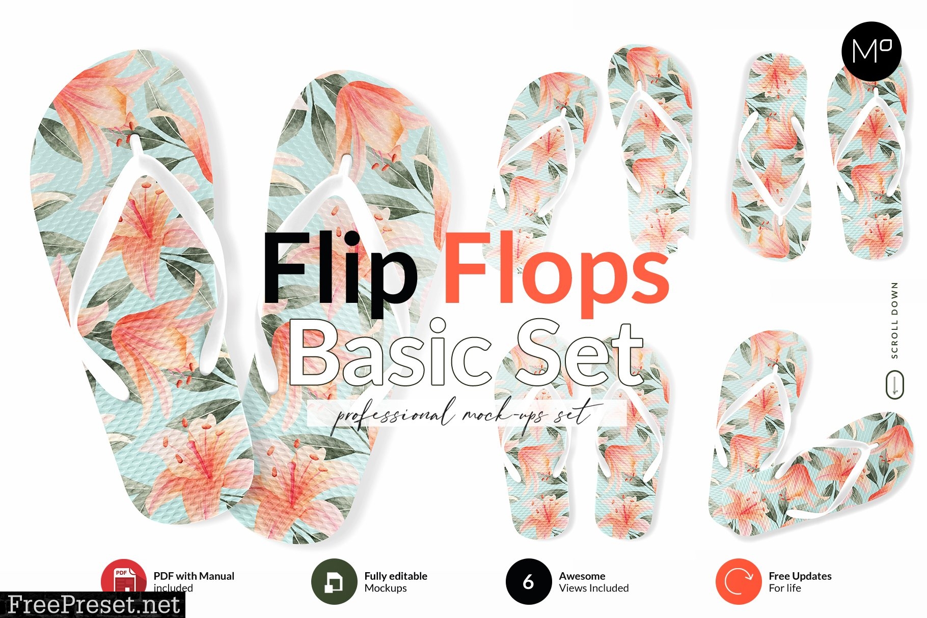 Flip Flops Basic Set Mock-ups 6018077