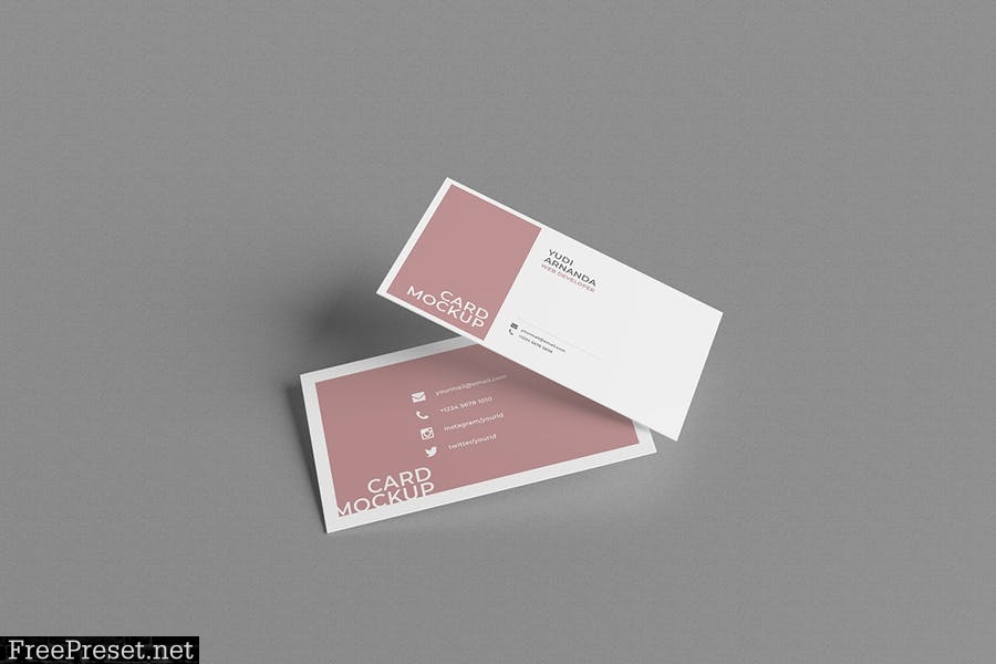 Floating Business Card UHBFCBE