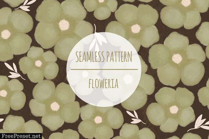 Floweria – Seamless Pattern DKGMMXR