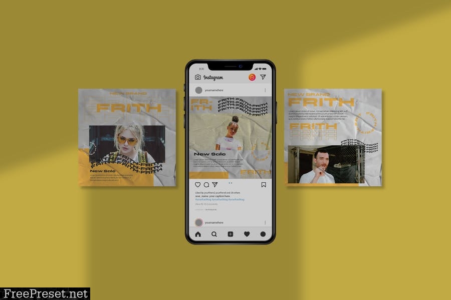 Frith Instagram Template JD6FY9N