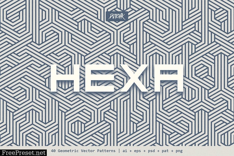 Hexa | Geometric Vector Patterns S36YP42