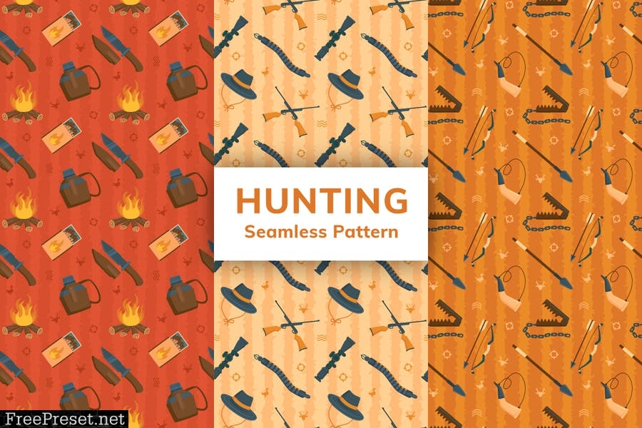 Hunting Seamless Pattern 2HMAV6U