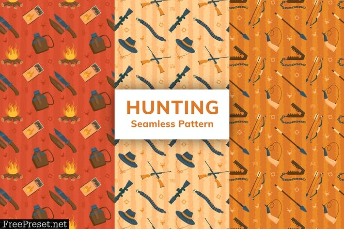 Hunting Seamless Pattern 2HMAV6U