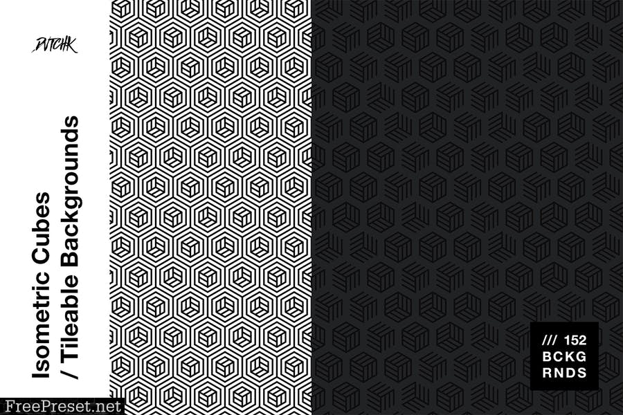 Isometric Cubes | Tileable Backgrounds GFSVV7W
