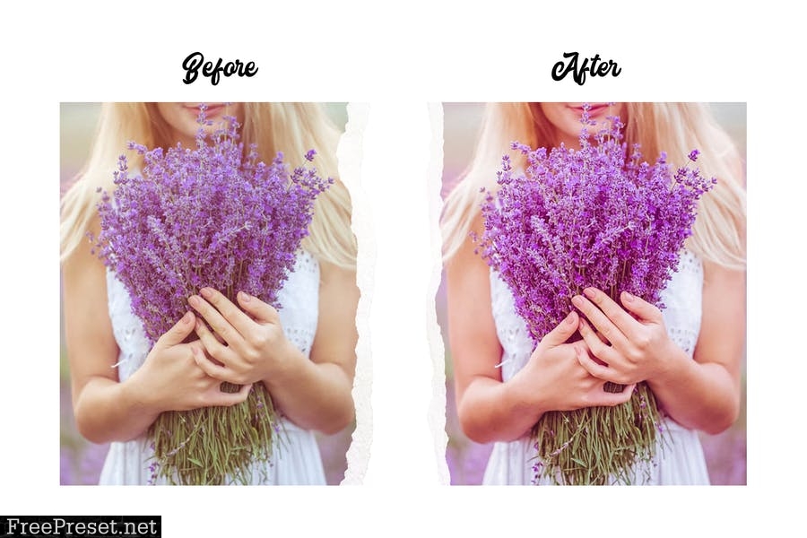 Lavender - 15 Premium Lightroom Presets