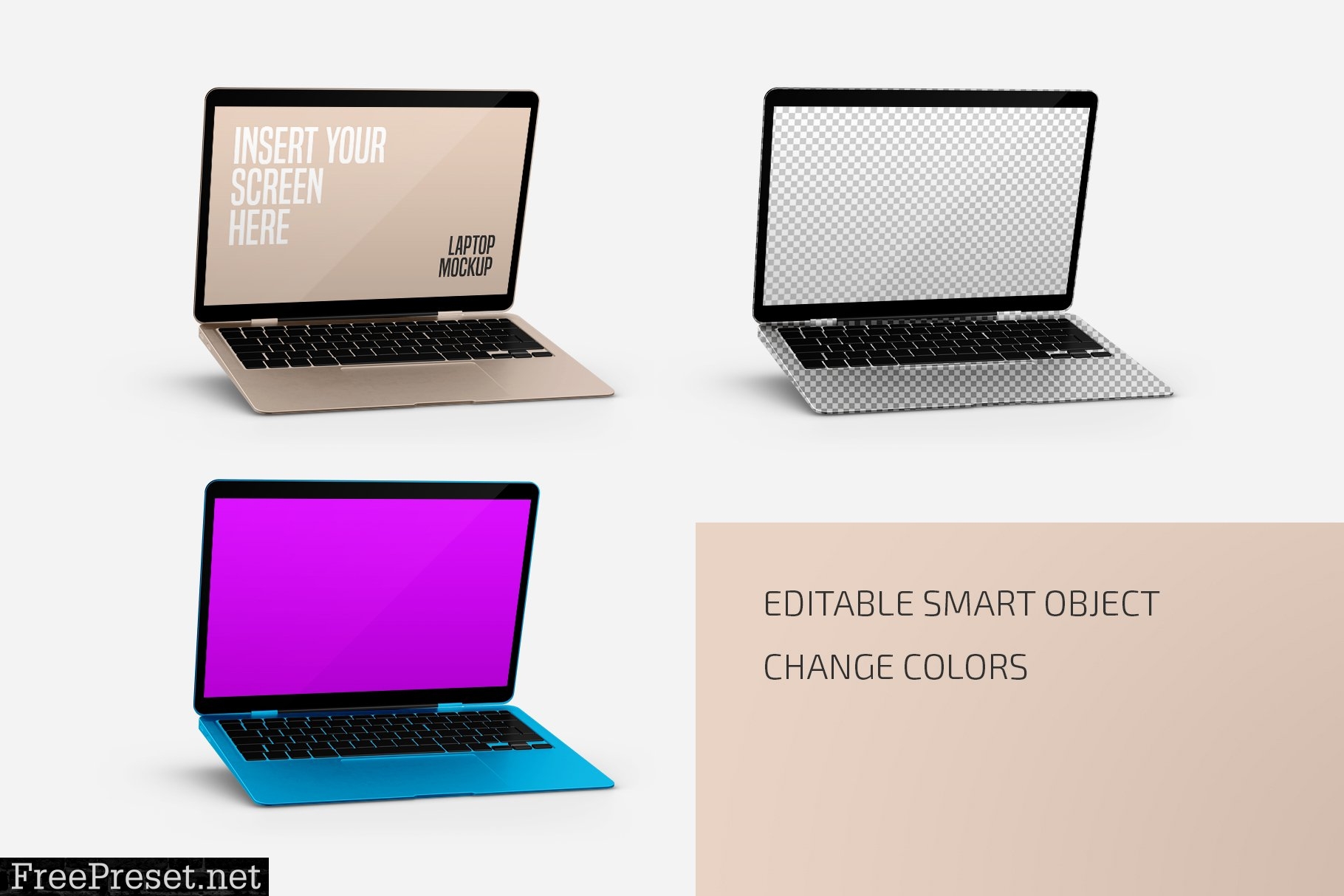 Macbook Air Mockup Set 6041691