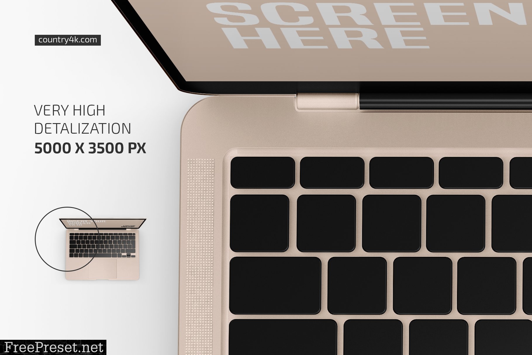 Macbook Air Mockup Set 6041691