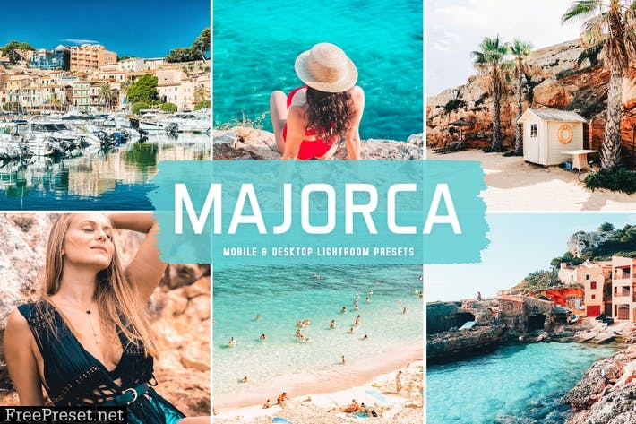 Majorca Mobile & Desktop Lightroom Presets