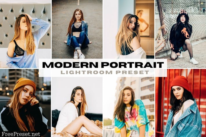 Modern Portrait - Lightroom presets