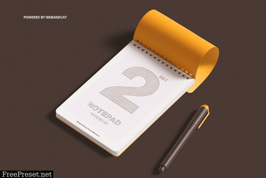 Notepad Mockup Set 2 U5XS6LC