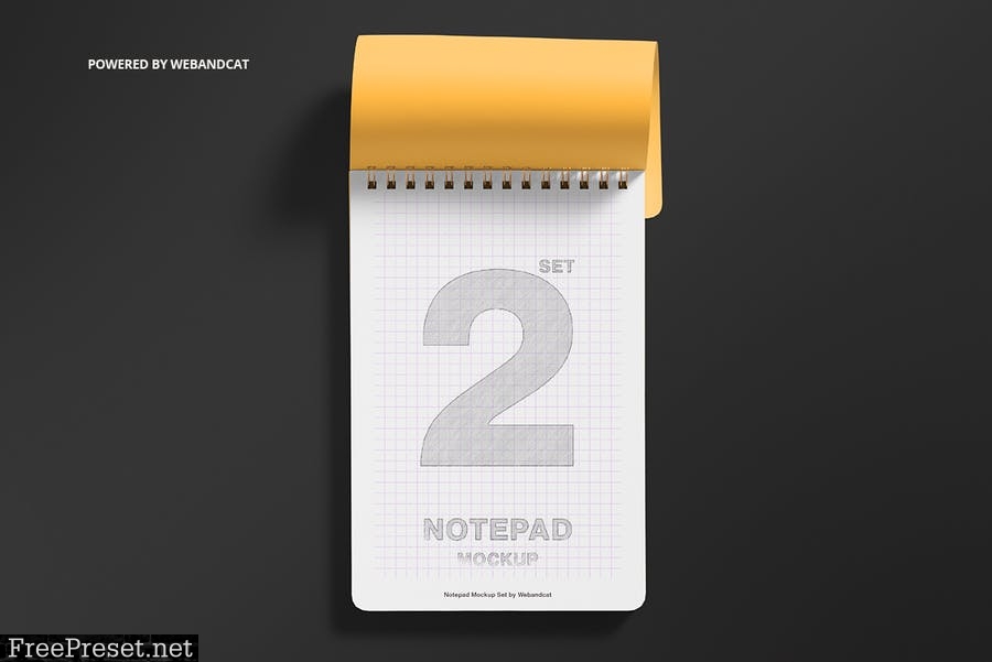 Notepad Mockup Set 2 U5XS6LC