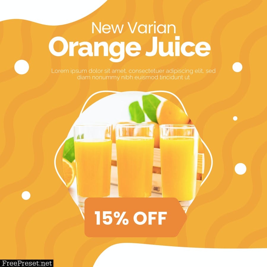 Orange Juice Social Media Post JBWV4CN