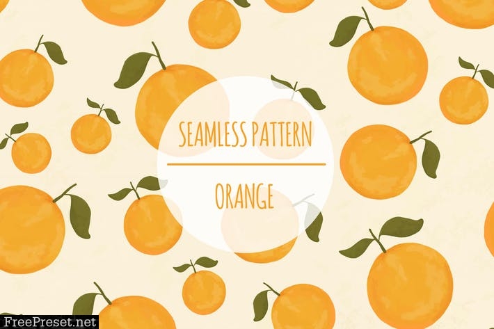Orange – Seamless Pattern SNKP6GU