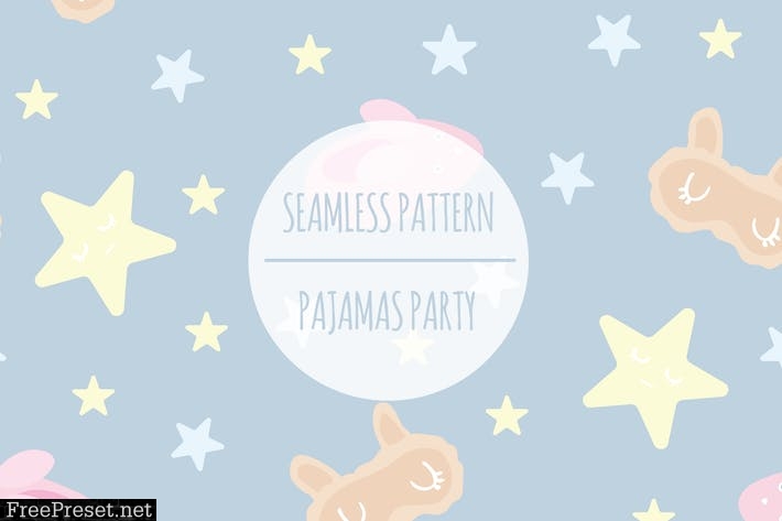 Pajamas Party – Seamless Pattern AYR89S4