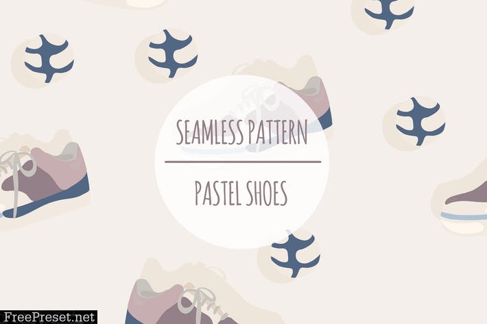 Pastel Shoes – Seamless Pattern Y9DBHLK