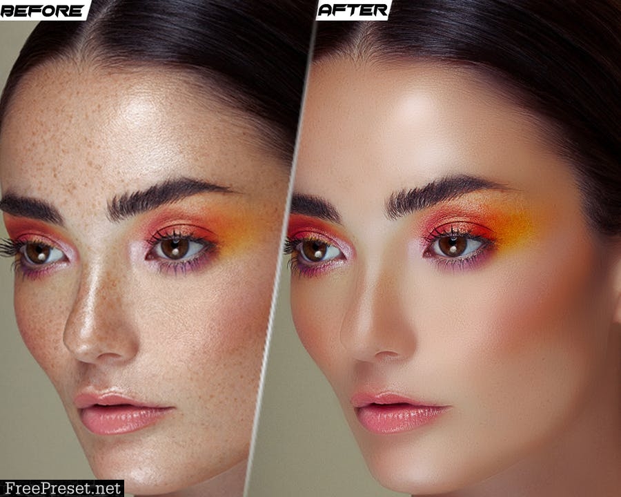 Professional Skin Retouching Photoshop Action