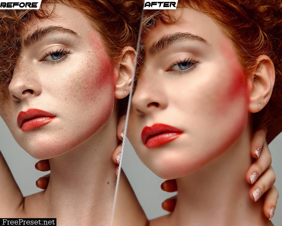 Professional Skin Retouching Photoshop Action