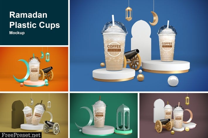 Ramadan Plastic Cups