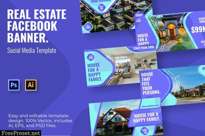 Real Estate Social Media Template NZFC6L5