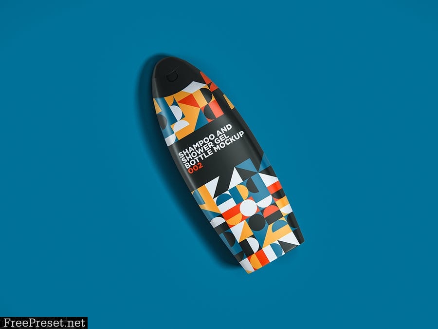 Shampoo And Shower Gel Bottle Mockup 002 7X3S9GR