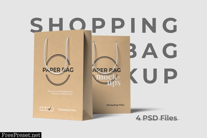 Shopping Bag Mockups