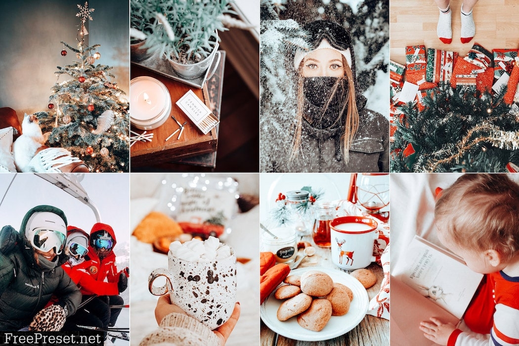 Signature Edits - The Christmas Lightroom Preset Collection