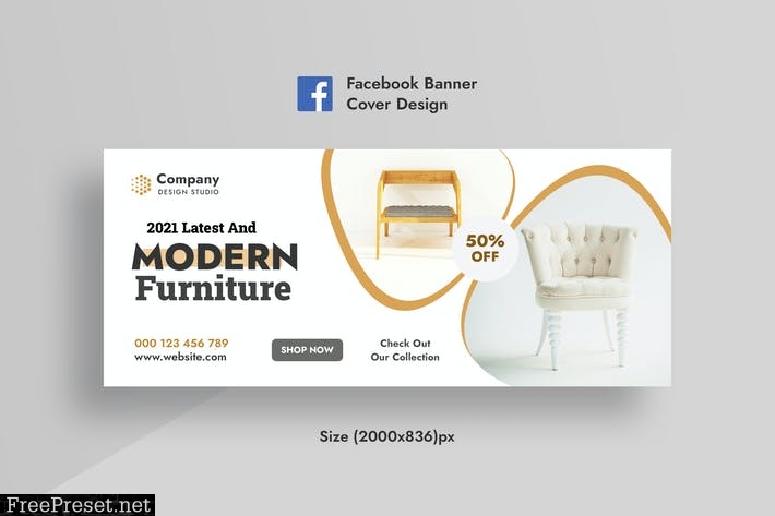 Social Media Banner For Furniture Sale's Product M8BDJPG