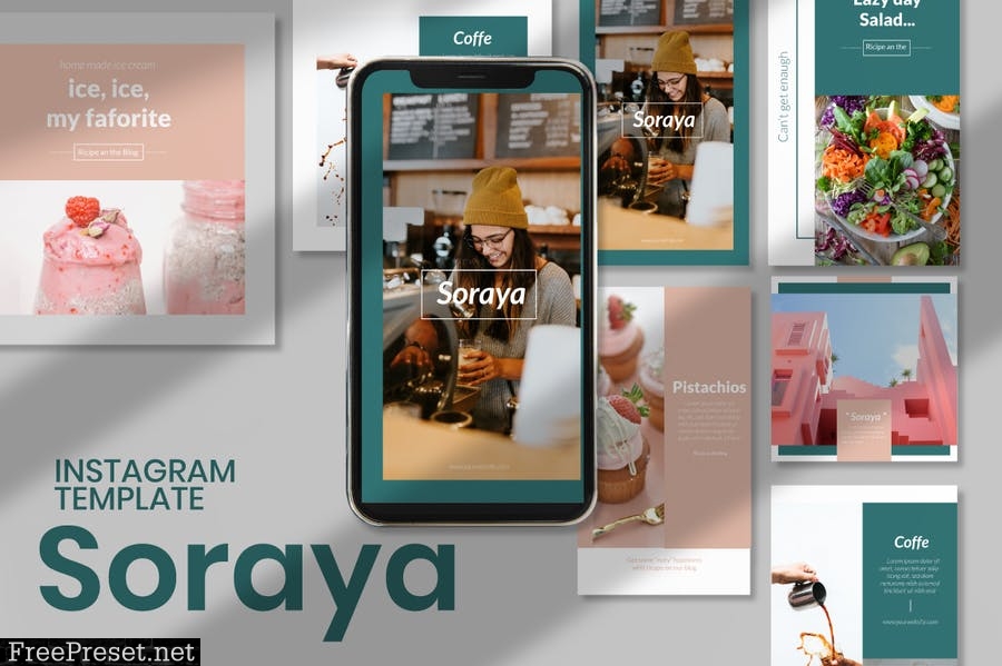 Soraya Instagram Template AWCCUF5