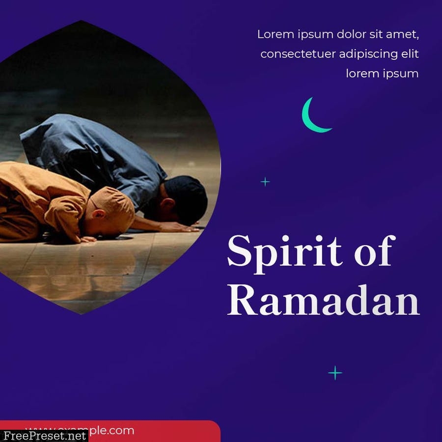 Spirit of Ramadhan Instagram Stories & Post Pack NWAFPAY