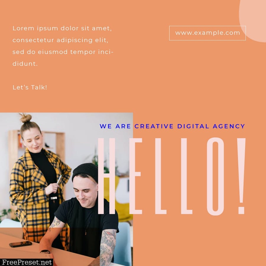 Startup Business Instagram Stories & Post Pack JDWW3KA