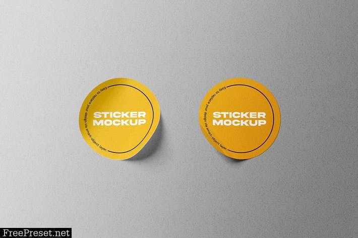 Sticker Mockup VZYV53E