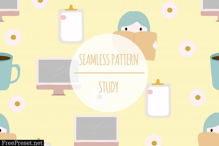 Study – Seamless Pattern YE33GMQ