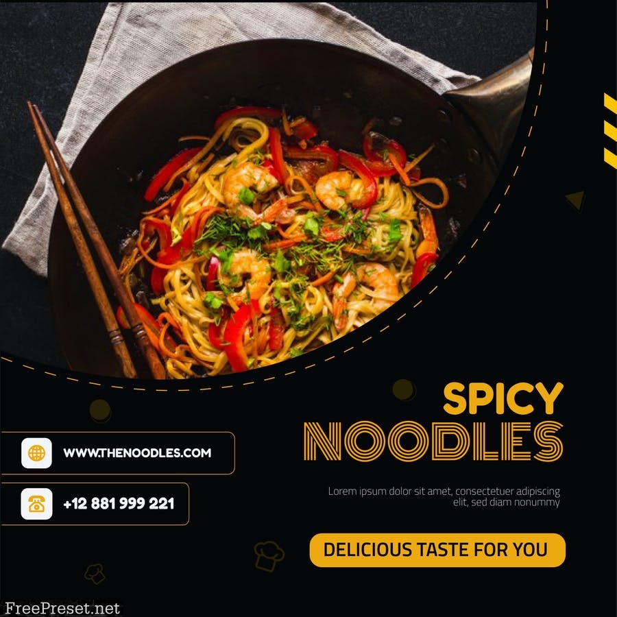 Super Noodles Social Media Post TJMLUP4