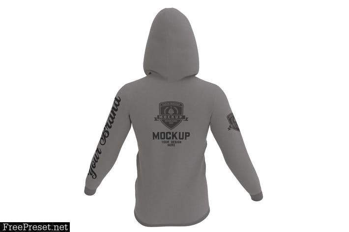 Sweatshirt Hoodie Mockup 2VQGJU4