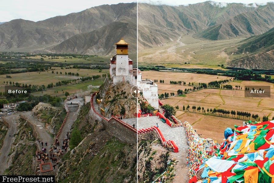 Tibet Mobile & Desktop Lightroom Presets