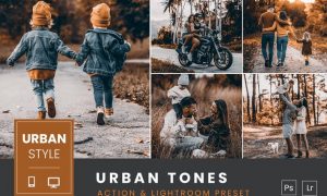 Urban Tones Action & Lightroom Preset