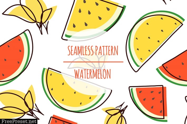 Watermelon – Seamless Pattern 69QTCZP