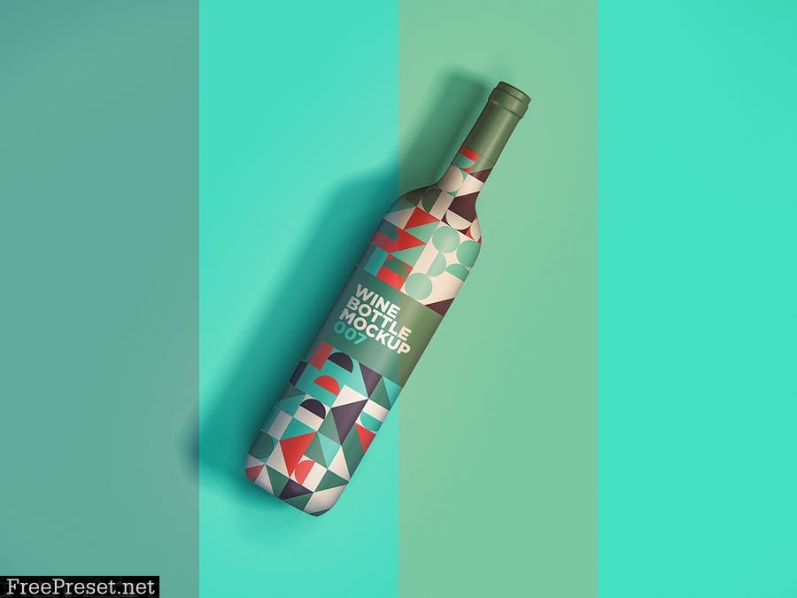 Wine Bottle Mockup 007 VN957VH